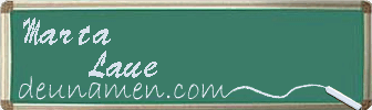 Marta Laue Visitenkarte